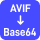 AVIF to Base64