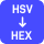 HSV to HEX