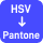 HSV to Pantone