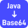 JavaScript to Base64