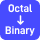 
Octal to Binary