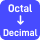 
Octal to Decimal