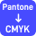 Pantone to CMYK