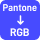 Pantone to RGB