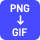 PNG to GIF